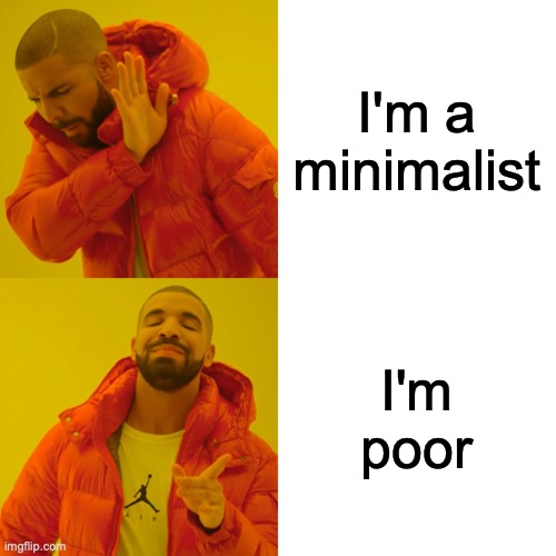 i&rsquo;m minimalist